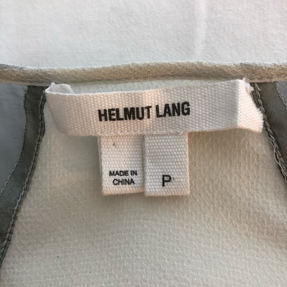 Helmut Lang Sheer Sleeveless Silk Shell XS - Picture 5 of 8